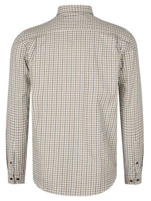 Oxford Shooting Skjorte Classic blue/Classic brown check - Seeland