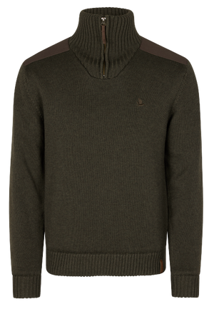 Haze Windbreaker Knit Grizzly Brown - Seeland