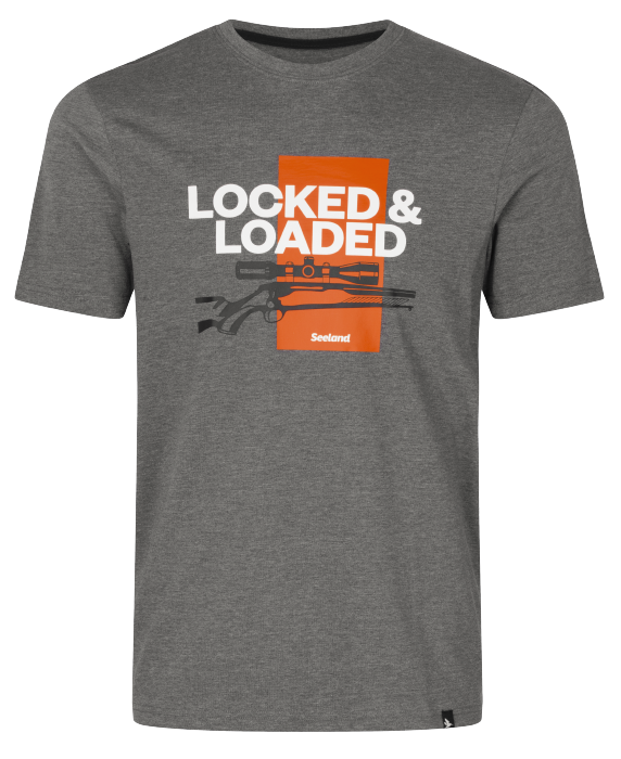 Loaded Tshirt Grey Melange - Seeland