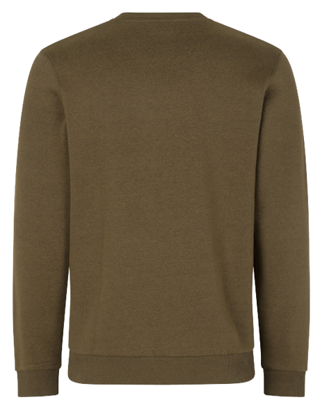 Pulse Sweatshirt Dark Olive Melange - Seeland