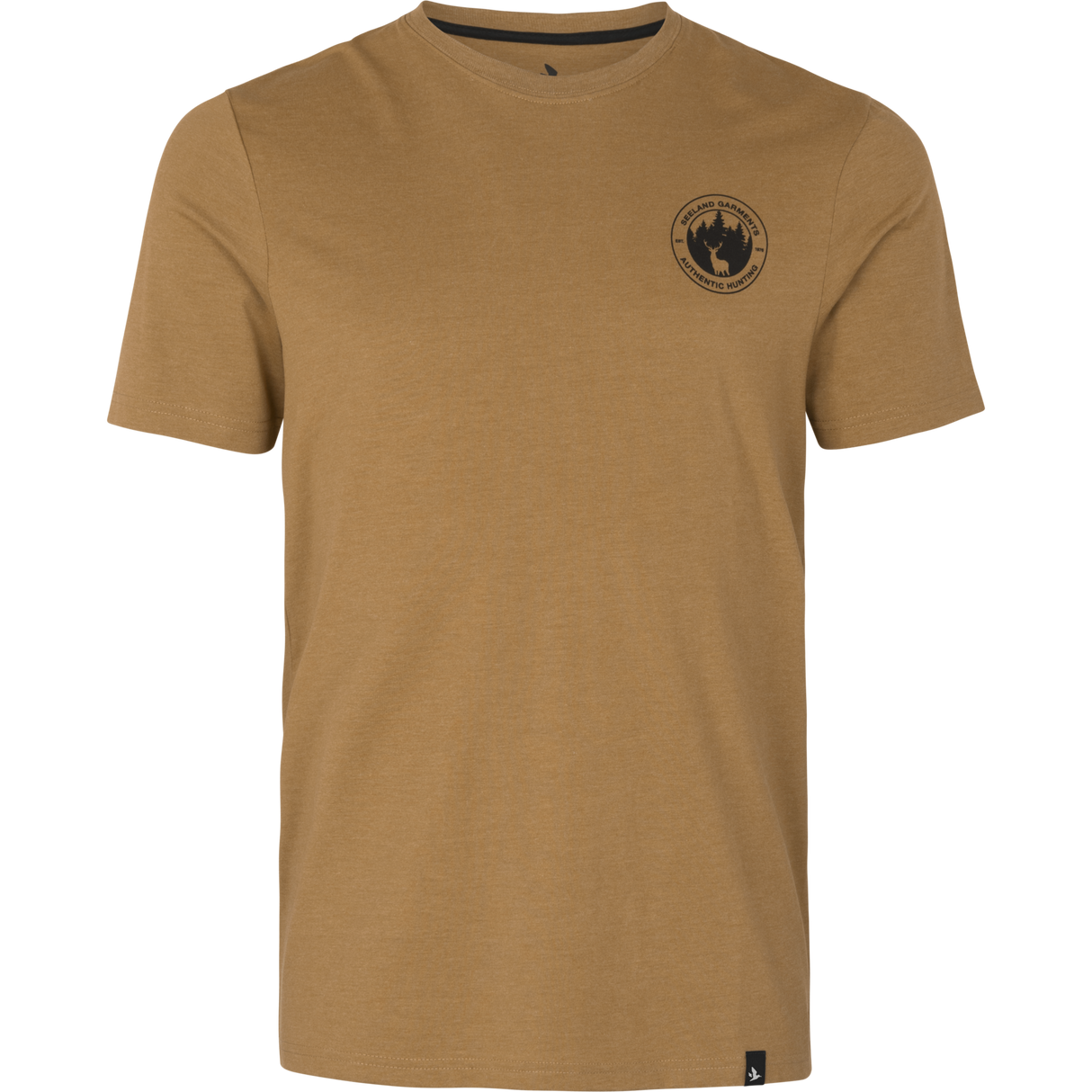 Saker T-shirt - Antique Bronze Melange - Seeland