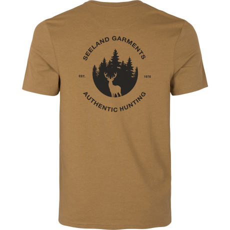 Saker T-shirt - Antique Bronze Melange - Seeland