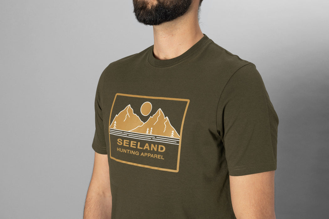 Kestrel T-shirt Grizzly Brown - Seeland