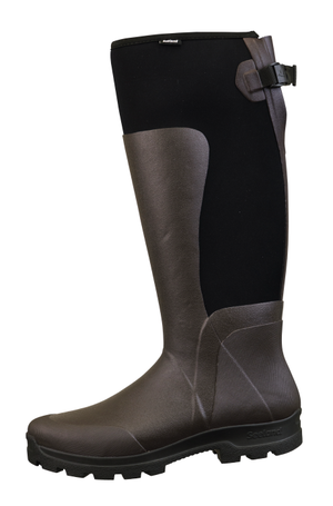 Hillside Flex Gummistøvler - Dark Brown - Seeland