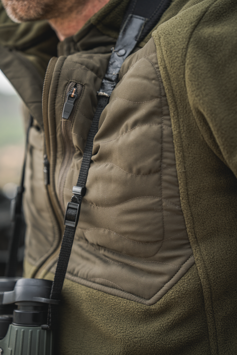 Gale Fleece Jakke Pine green - Seeland