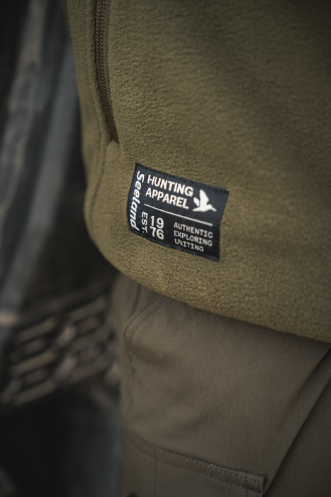 Gale Fleece Jakke Pine green - Seeland