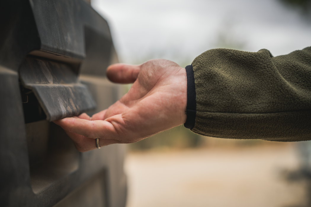 Gale Fleece Jakke Pine green - Seeland