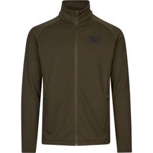 Tidal Fleece jakke Pine green - Seeland