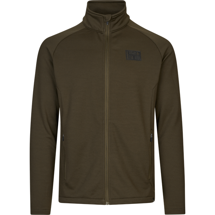 Tidal Fleece jakke Pine green - Seeland