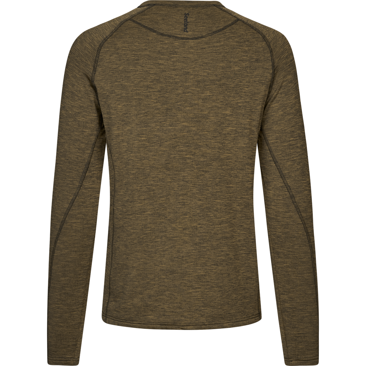 Peak T-shirt Military Olive Melange  - Seeland