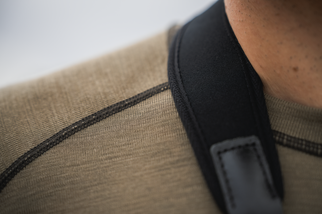 Apex Merino T-shirt Pine green - Seeland