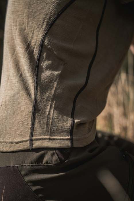 Apex Aia Merino T-shirt Covert Green - Seeland