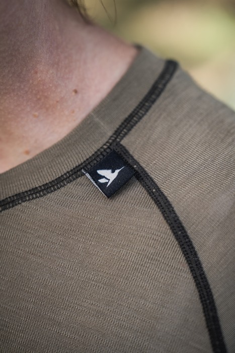 Apex Aia Merino T-shirt Covert Green - Seeland