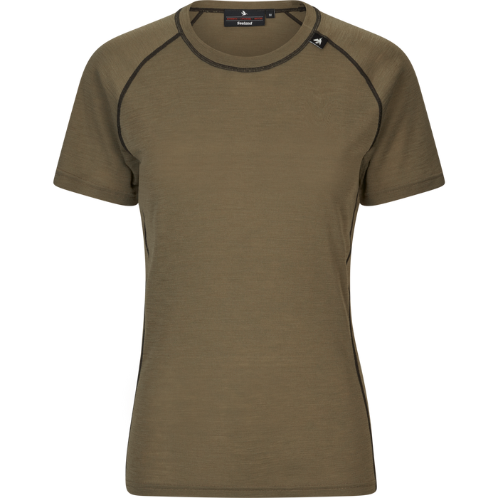 Apex Aia Merino T-shirt Covert Green - Seeland