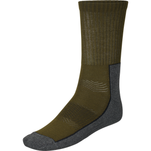 Field Strømpe - 3Pack Pine Green/Dark Grey - Seeland