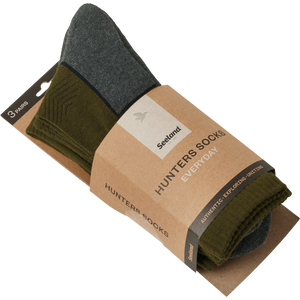 Field Strømpe - 3Pack Pine Green/Dark Grey - Seeland