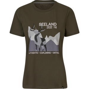 Sadie T-shirt Pine green - Seeland