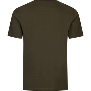 Landscape T-shirt Pine green - Seeland