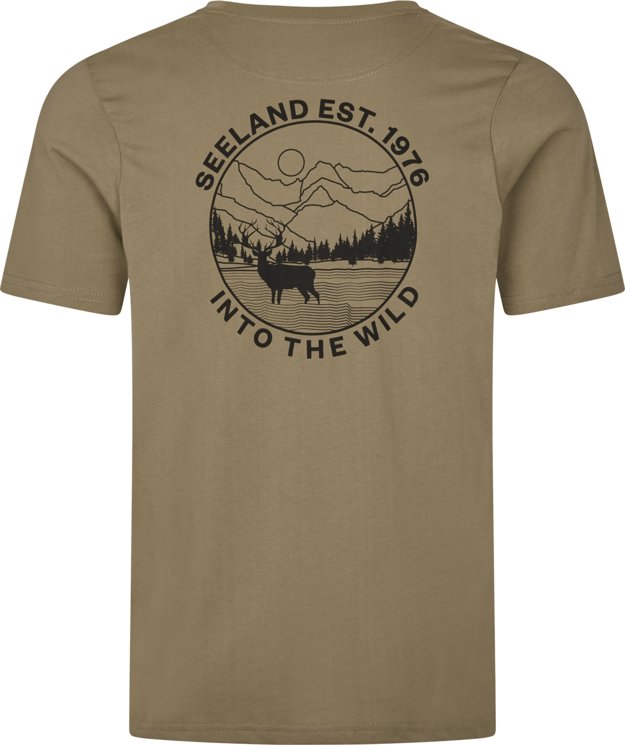 Hunting Landscape T-shirt - Covert Green