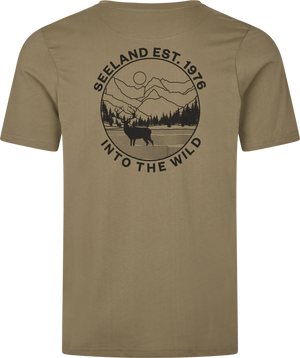 Hunting Landscape T-shirt - Covert Green