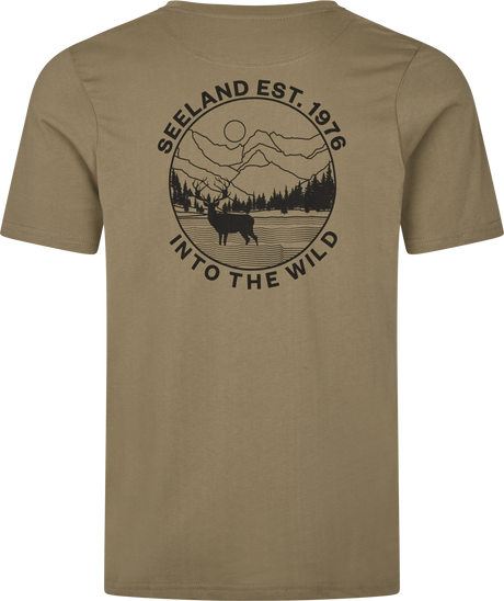 Hunting Landscape T-shirt - Covert Green