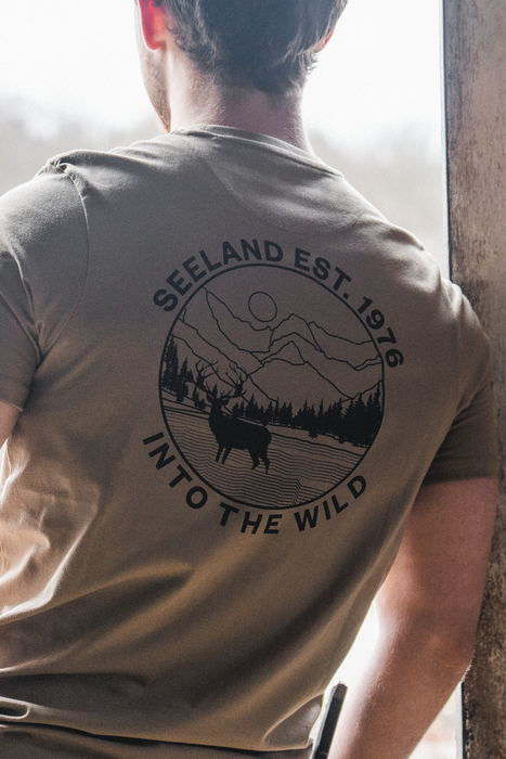 Hunting Landscape T-shirt - Covert Green