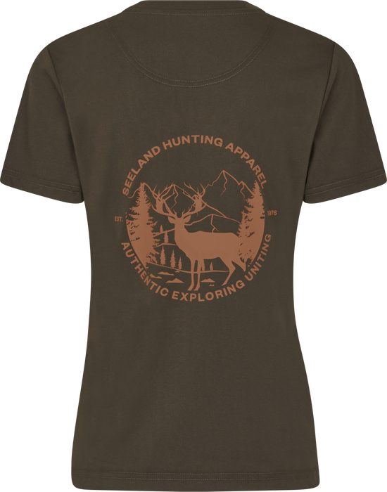 Hunting Heritage Women T-shirt - Pine green
