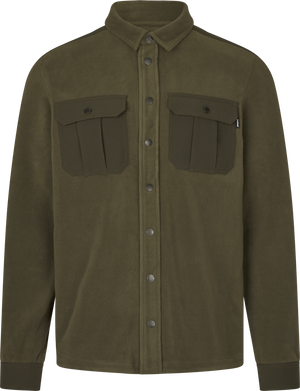 Gust Fleece Skjorte - Grape leaf