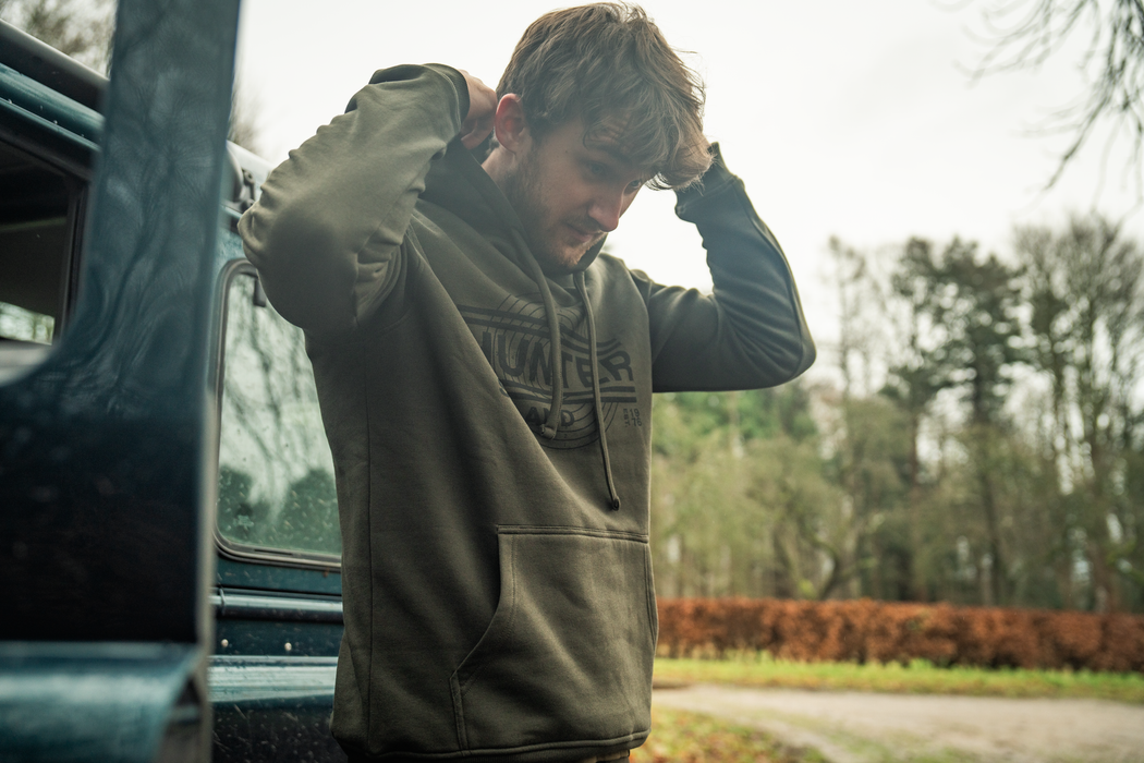 On Point Hættetrøje - Pine green