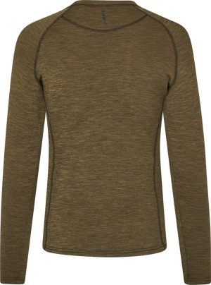 Peak Aia T-shirt - Military Olive Melange