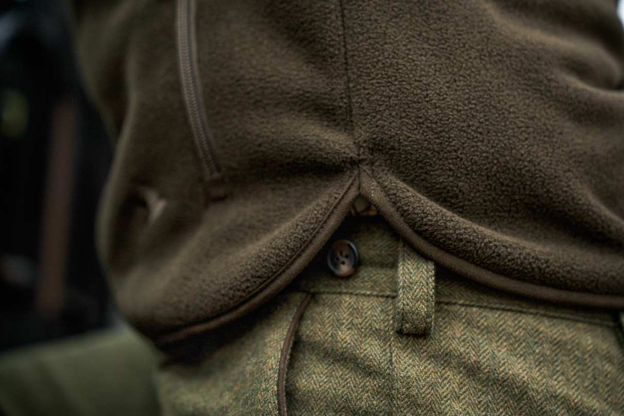 Fog Fleece Jakke - Light Pine