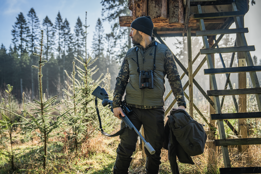 Celsius Heat Liner Vest - Grape leaf