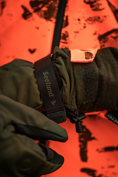 Trigger Fold-Back Handsker - Pine green