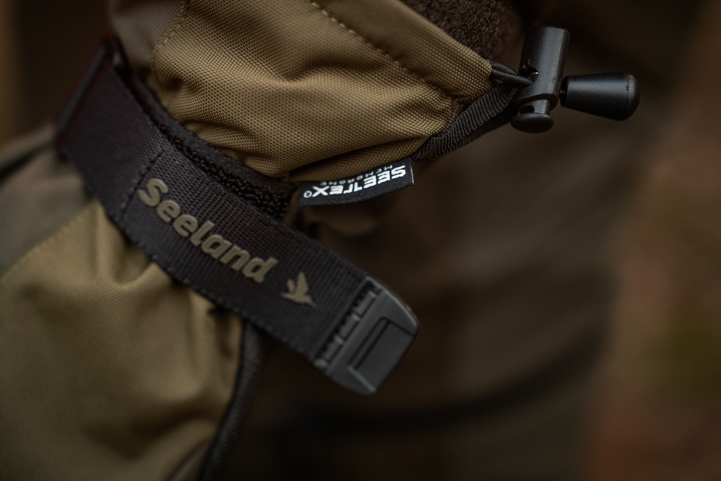 Trigger Fold-Back Handsker - Pine green