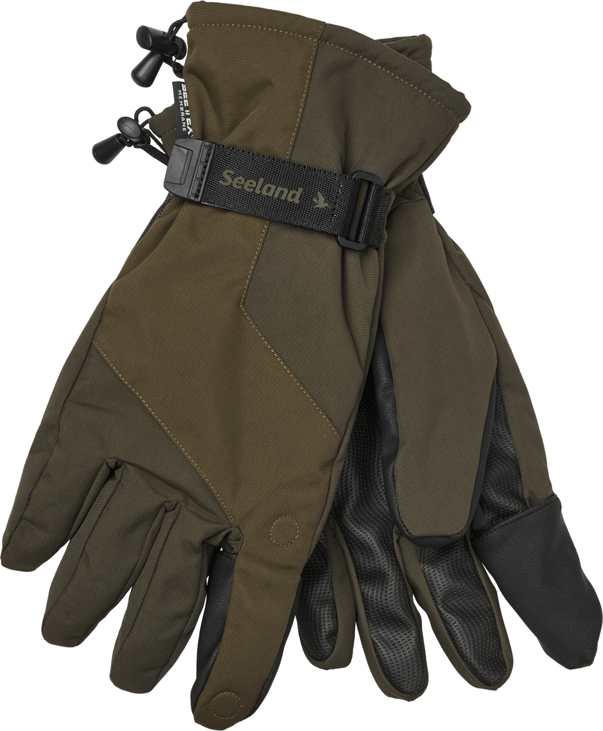 Trigger Fold-Back Handsker - Pine green