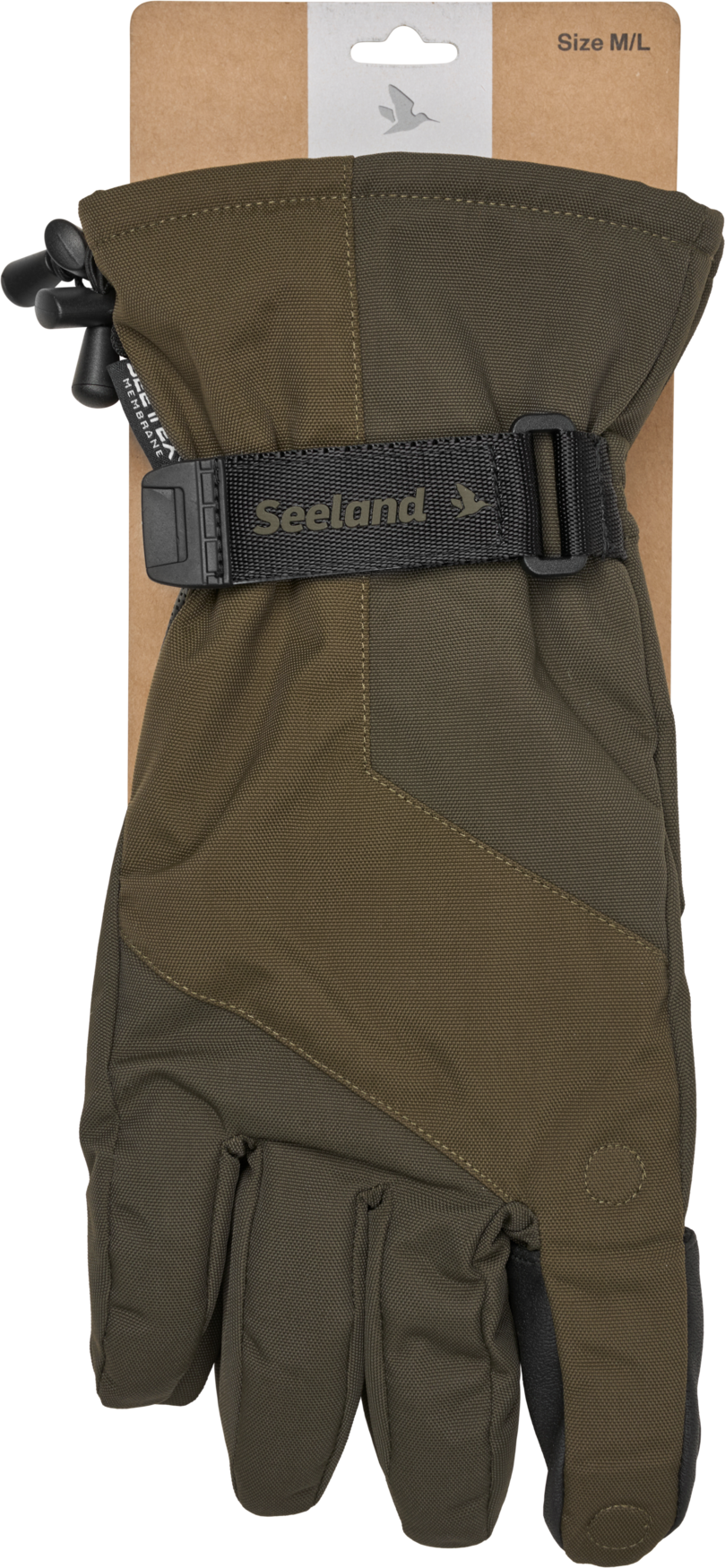 Trigger Fold-Back Handsker - Pine green