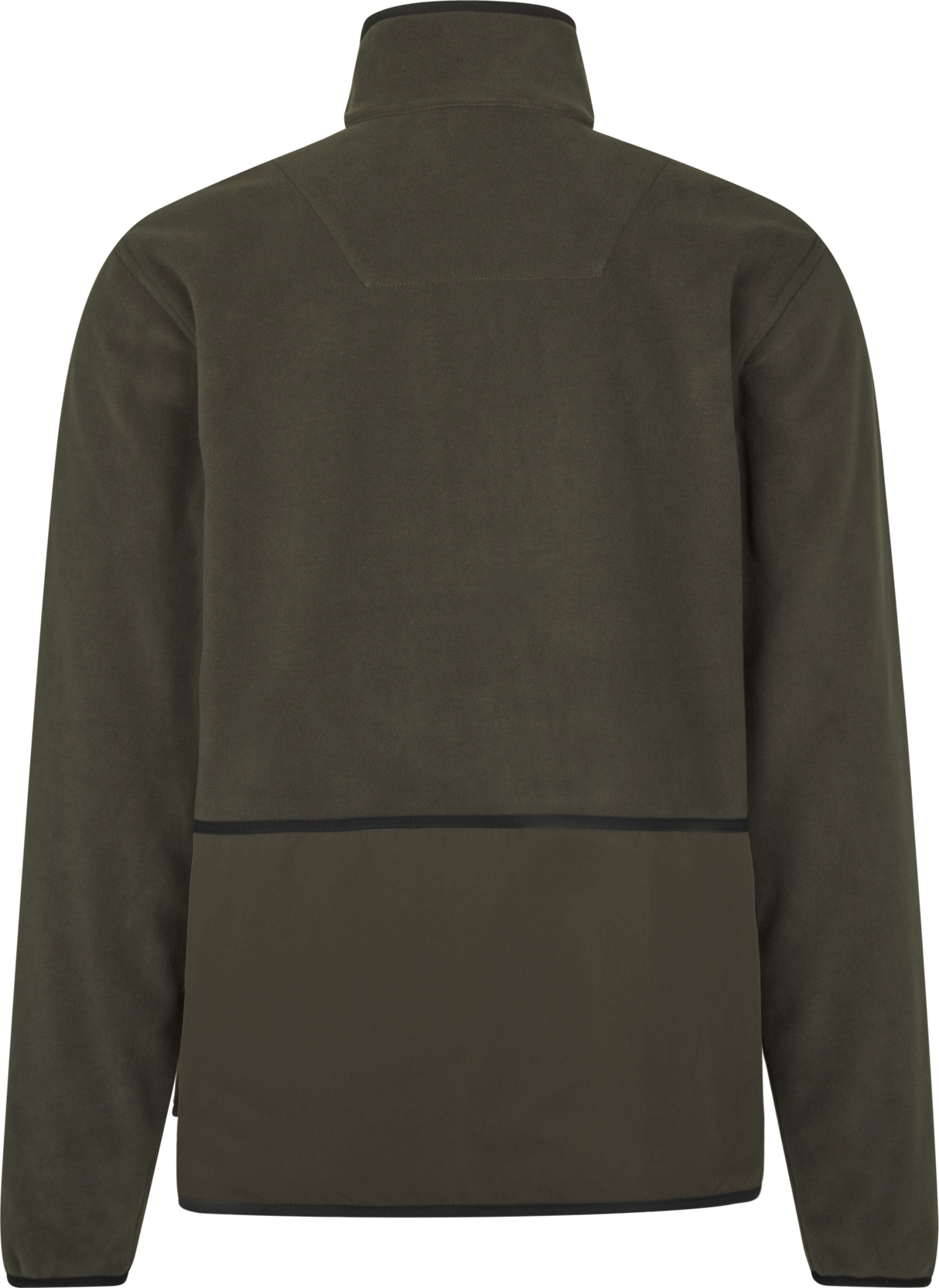 Rogue Solid Reversible Fleece - Grizzly Brown/Demitasse brown