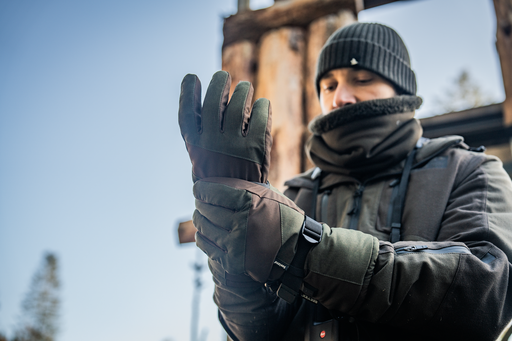 Celsius Heat Handsker - Pine green