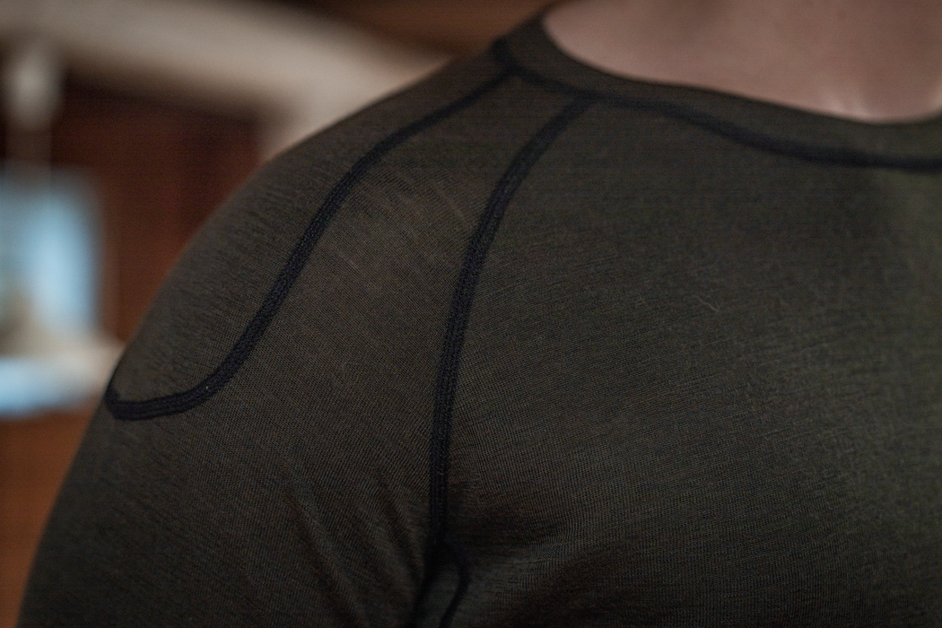 Apex One Hundred L/S T-shirt - Pine green