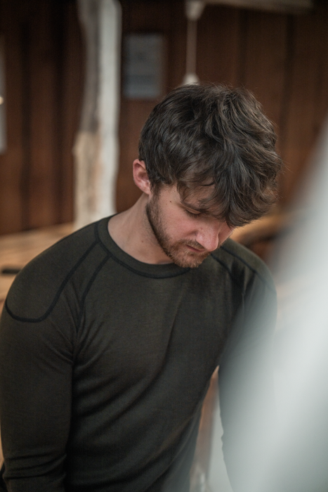 Apex One Hundred L/S T-shirt - Pine green