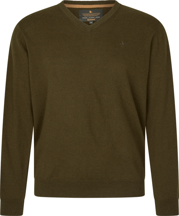Pine V-Neck Pullover - Light Pine