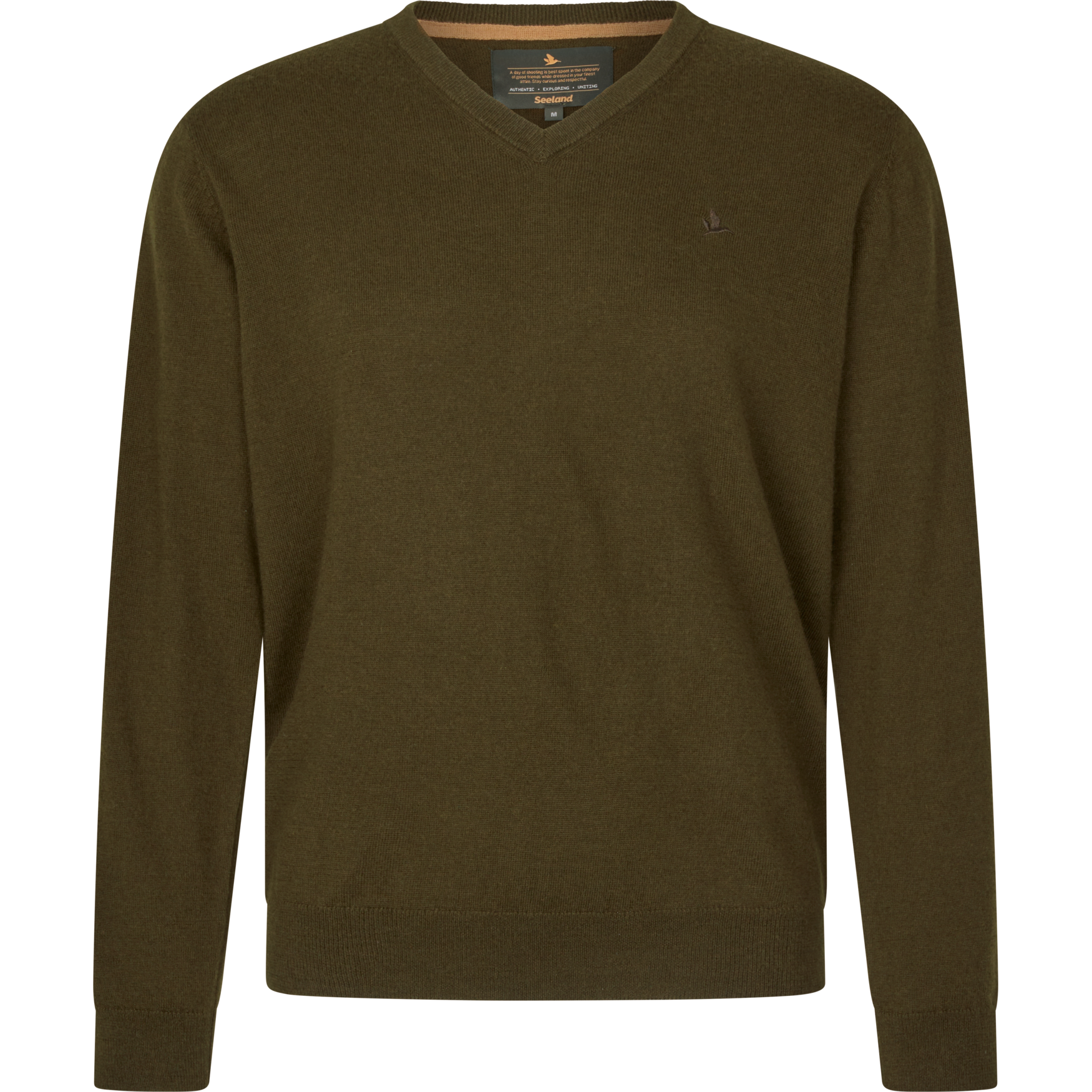 Pine V-Neck Pullover - Light Pine