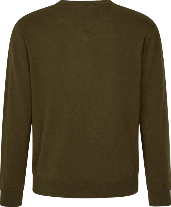 Pine V-Neck Pullover - Light Pine