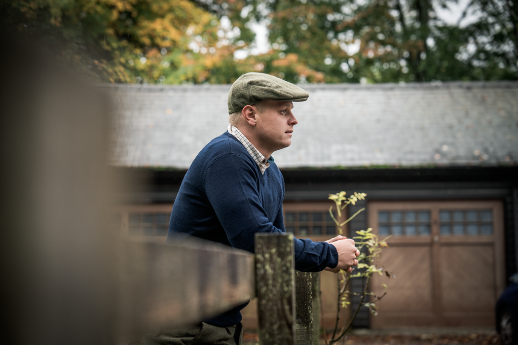 Pine V-Neck Pullover - Dark Sapphire