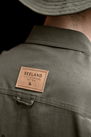 Selous L/S Cargo Skjorte - Grape leaf - Seeland