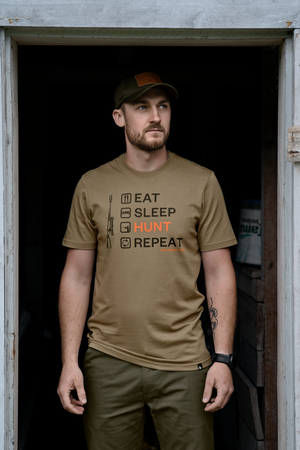 Crosslist Tshirt - Covert Green - Seeland