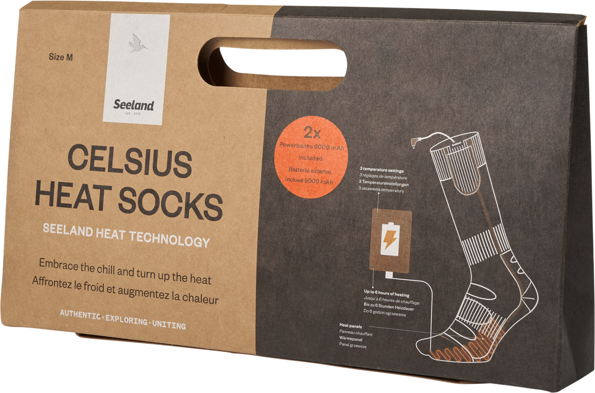 Celsius Heat Sokker - Pine green melange
