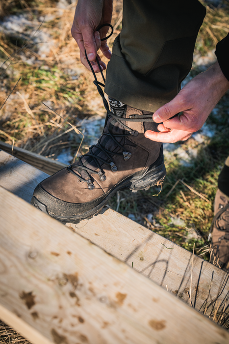 Enduro Explore Mid Støvle - Dark Brown
