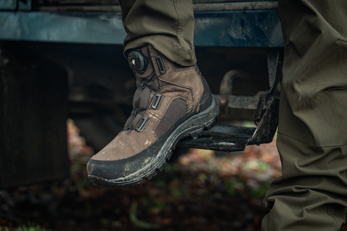 Enduro Dial Mid Støvle - Dark Brown