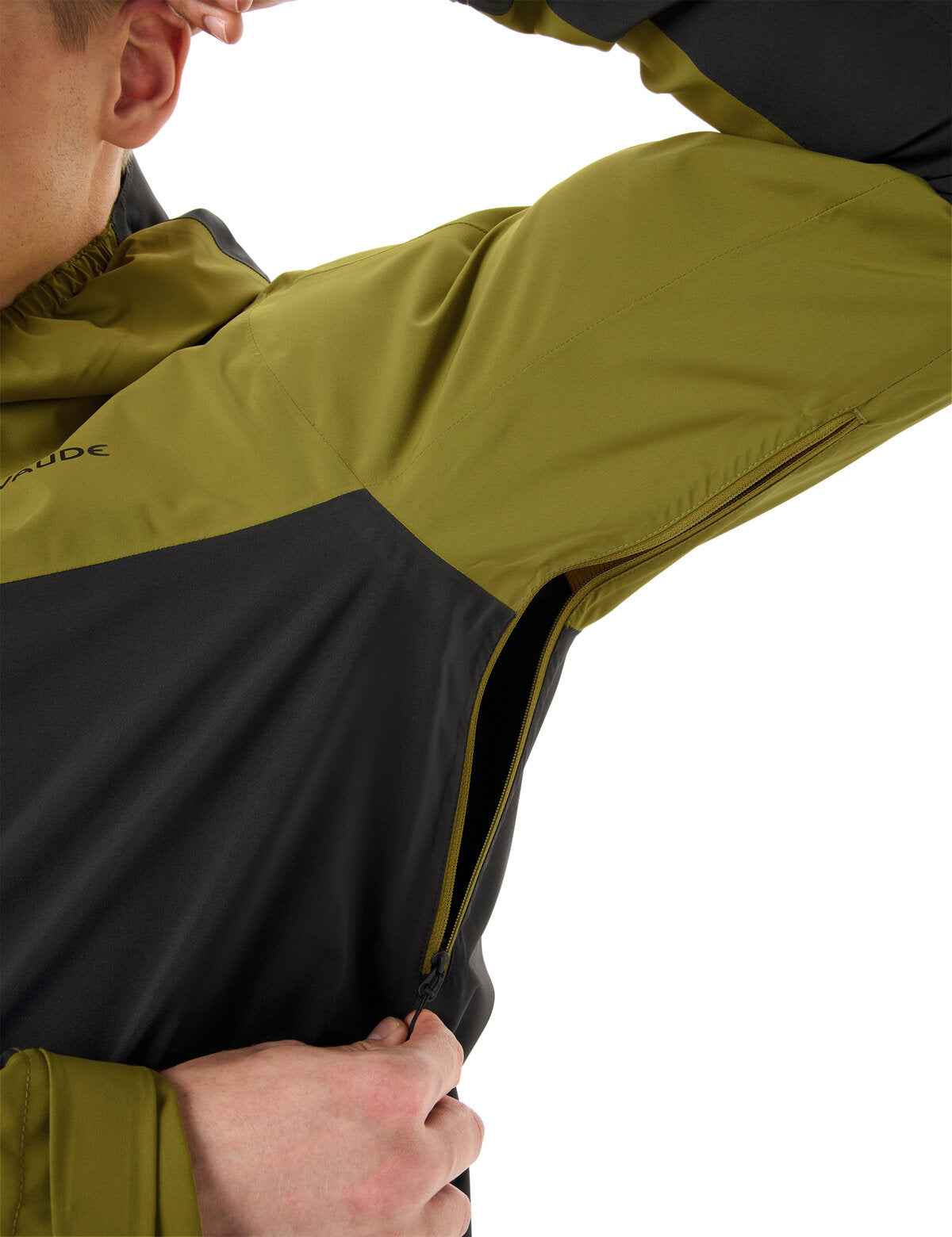 Herre Moab Rain Jacket DARK LEAF - Vaude
